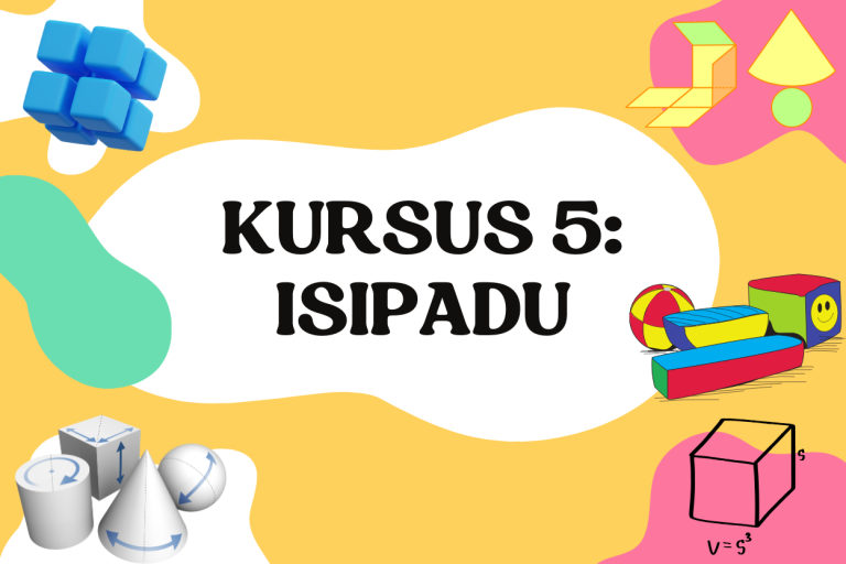 KURSUS 5: Isipadu (Volume of Shape)